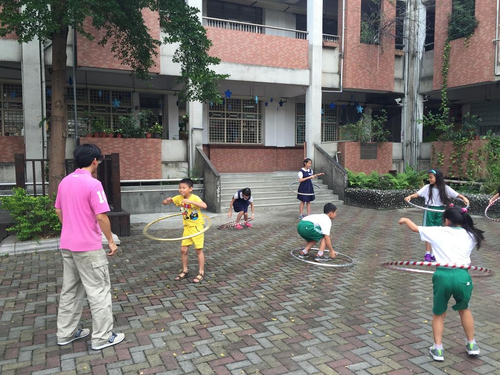 臺北市福星國小推廣SH運動150 學生朝會宣導暨家長老師示範