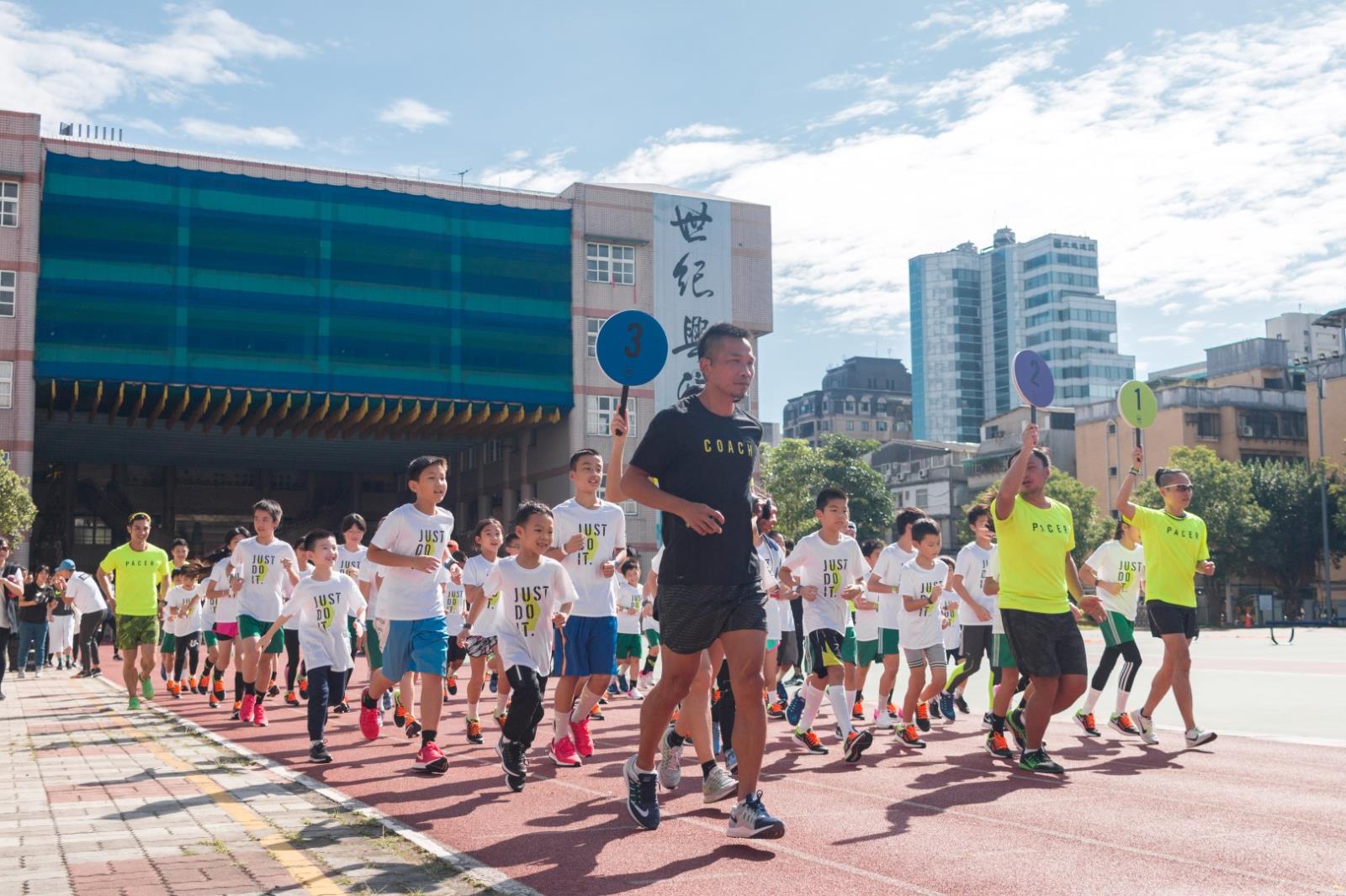 本校田徑隊受邀參加Nike 推廣跑步運動