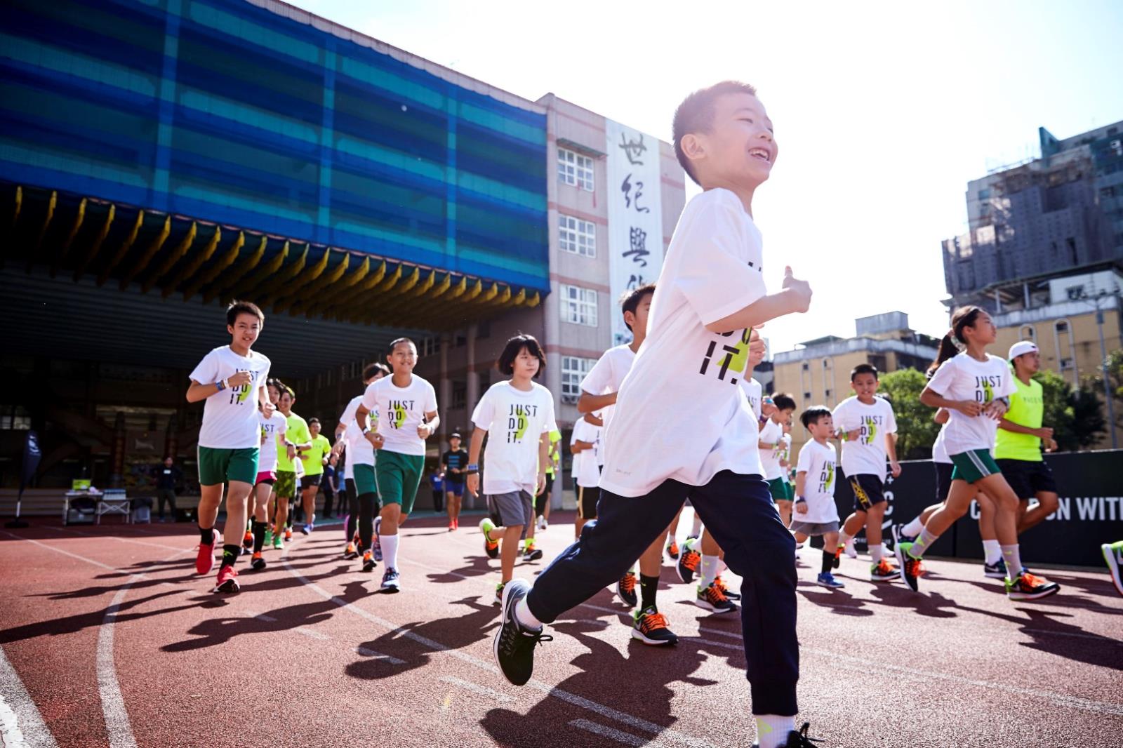 本校田徑隊受邀參加Nike 推廣跑步運動